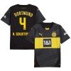 Maglia ufficiale Borussia Dortmund N. Schlotterbeck 4 Trasferta 2024-25 per Uomo